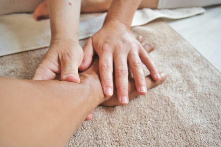 Ayurveda hand